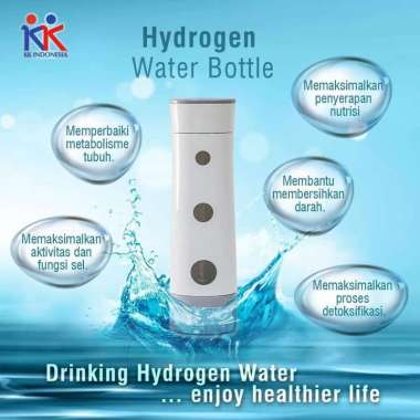 PROMO! KK Botol Air Hidrogen Hydrogen Water 450ml Rechargeable (Korea)