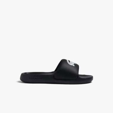 Sandal Pria Lacoste Men's Croco 1.0 Synthetic Slides - Blue/Black (LAC45CMA0002092006) Original 40,5