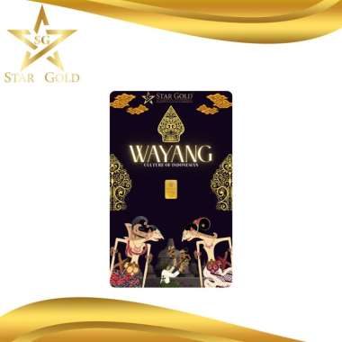 Logam Mulia StarGold Wayang - 0.25 Gr