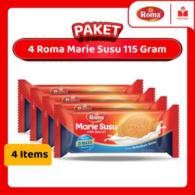 Paket 4 Roma Marie Susu 115 Gram