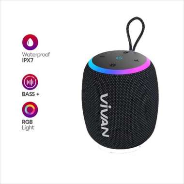 VIVAN VS15 Speaker Bluetooth V5.3 10W Black
