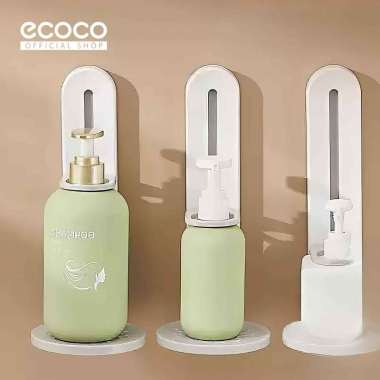 ECOCO Adjustable Bottle Wall Hanger - Holder Botol, Holder Shampo, Holder Sabun, Rak Sabun Dinding, 