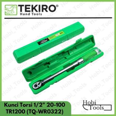 KUNCI TORSI 1/2" 20-100 NM TEKIRO (TR1200) - KUNCI MOMENT 20-100 NM (TQ-WR0322)