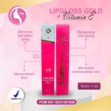 Lipgloss Drw Skincare Original Lipgloss Gold