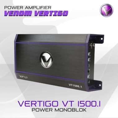 Venom monoblok Vertigo VT 1500.1 Audio mobil