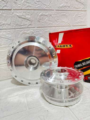 Tromol Depan Belakang Nagoya Crom Chrome Vario 150 125 Tromol Sepasang Nagoya Crom