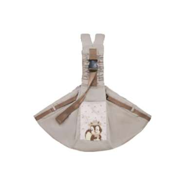 Dialogue Baby Gendongan Samping 4in1 M-Shape Squirrel Series DGG 4338 - Lavie Baby House Brown