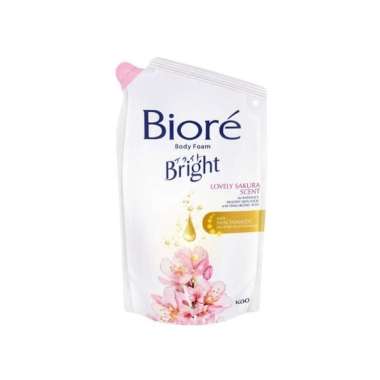 Promo Harga BIORE Body Foam Bright Lovely Sakura Scent 220 ml - Blibli