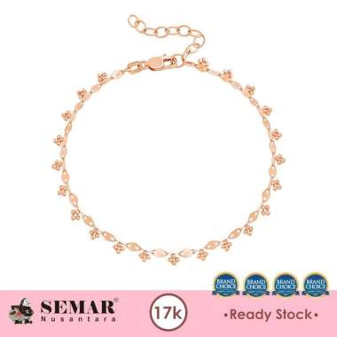 Gelang Emas Florian Shimmering Gold 17K Semar Nusantara