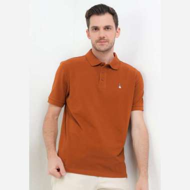 Hush Puppies Kaos Polo Pria Tangelo Camel Camel S