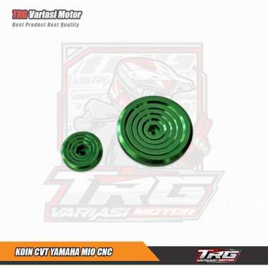 Tutup CVT Mio Sporty Koin CVT Mio Sporty CNC PNP Mio Sporty Smile Fino Soul Nouvo Hijau