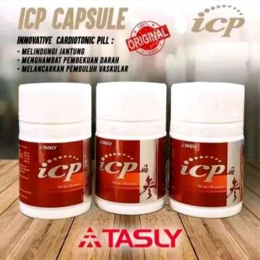 ICP Capsule Original Obat Jantung Stroke Herbal Aman tanpa efek samping