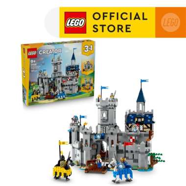 LEGO Creator 31168 Medieval Horse Knight Castle (1371 Pieces), Building Block, Toys, Bricks