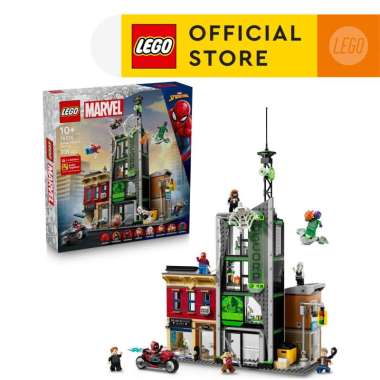 LEGO Super Heroes 76324 Spider-Man vs. Oscorp (808 Pieces), Building Block, Toys, Bricks