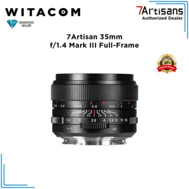WITACOM - Lensa 7artisans 35mm f/1.4 Mark III Full Frame For Sony FE-Mount - Garansi Resmi