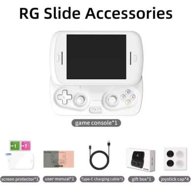 ANBERNIC RG Slide Handheld Retro Video Game Console Game Classic Portable Android OS System dengan L