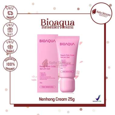 BIOAQUA Nenhong Cream 25g Warm Gentle Pink Nenhong Lip Serum Pemerah Bibir Serum Bibir Untuk Bibir H