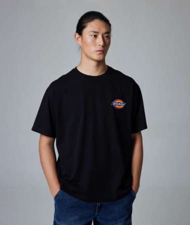 DICKIES - Men's Heavyweight Pocket Tee SS - Kaos Pria BLACK M