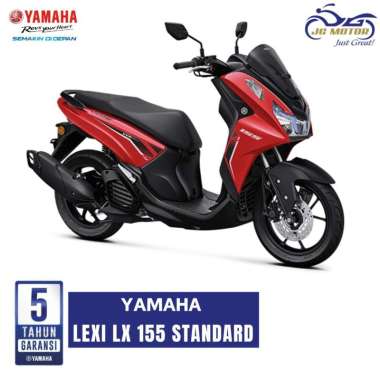 YAMAHA JG MOTOR - LEXI LX Standard 155 CONNECTED (NIK 2025) MAGMA BLACK Bandung