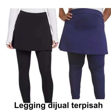 AliMaMa - ROK OLAHRAGA - Legging Sport Dalaman Celana Short Jumbo Oversize Wanita Muslimah Medan Jum