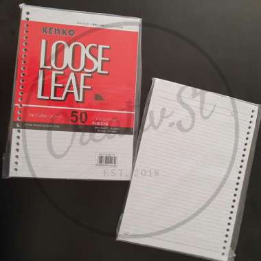 KENKO Loose Leaf B5 50 Isi Binder 26 Ring