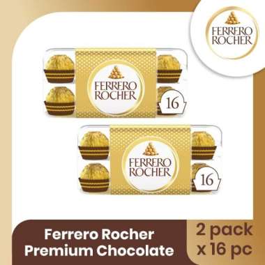Promo Harga Ferrero Rocher Chocolate T16 200 gr - Blibli