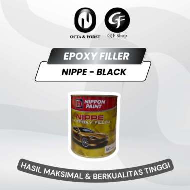 Cat Dasar Epoxy Filler Nippon Paint Warna Hitam Black 1kg