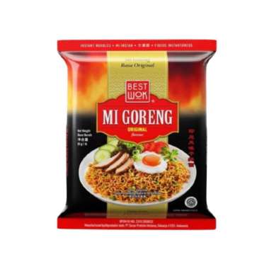 Best Wok Mie Instan Goreng Original 85 gr