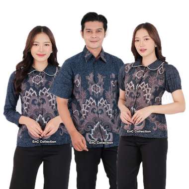 EnC Collection Batik Sirkon – Blouse - Batik Couple - Batik Wanita – Kemeja – Couple Modern - Blouse