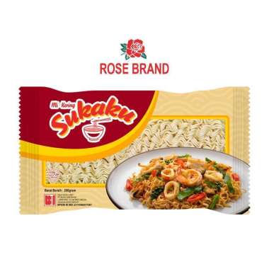 MIE KERING SUKAKU 200GR ROSE BRAND