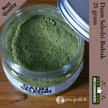 Daun Seledri Bubuk - Celery Powder - High Quality Herbs Powder Plastic Jar