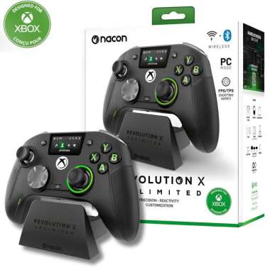 NACON Revolution X Unlimited Advanced Precision Controller Officially Licensed for Xbox Series X S Xbox One Windows 10/11 PC & Android