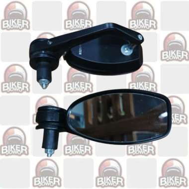 Spion Motor Rizoma Jalu Original - Flip Chrome Mirror Jalu Vespa Bulat Sperpart accesories Mptor RIZ