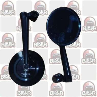Spion Motor Rizoma Jalu Original - Flip Chrome Mirror Jalu Vespa Bulat Sperpart accesories Mptor RIZ