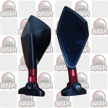 Spion Motor Rizoma Jalu Original - Flip Chrome Mirror Jalu Vespa Bulat Sperpart accesories Mptor RIZ