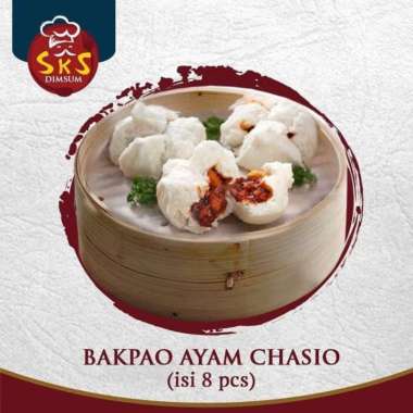 Bakpao Ayam Chasio Pao Chicken Chasiu Bumbu Merah Dimsum SKS Kitchen (Grup D*ck K**g ) Halal Somay