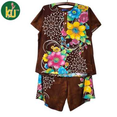 Kencana Ungu Setelan Maxi 75 Setelan Celana Kulot Label Biru Setelan Celana Warna TerbaruMaxi Label 