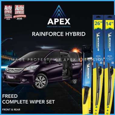 BUNDLING MICHELIN RAINFORCE HYBRID & RAINFORCE REAR - HONDA FREED