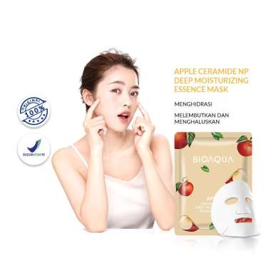 Masker Bioaqua /Sheet Mask Bioaqua BIOAQUA Essence Sheet Mask 25g apple