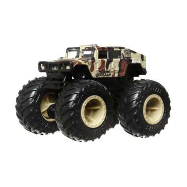 Hotwheels / Hot Wheels Mobil Monster Truck FJY44 Humvee Coklat