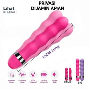 Alat Message Elektrik Pijat Getar Tubuh wanita 10 Mode Getaran