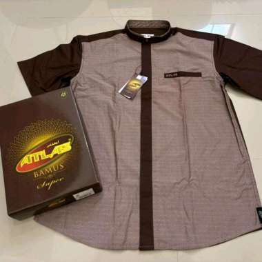 Bamus Atlas Super Lengan Pendek - Koko Atlas Super