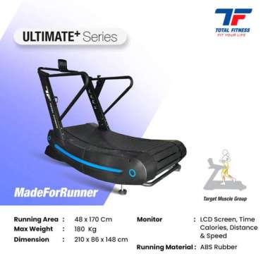 TOTAL FITNESS Treadmill Manucl Curve
