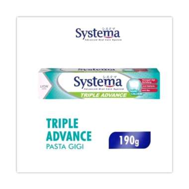 Systema Triple Advance 190 gr Pasta Gigi Odol
