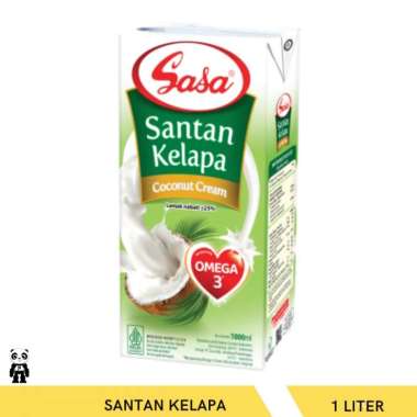 Sasa Santan 1 Liter Santan Kelapa Cair Coconut Cream