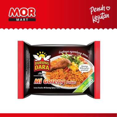 BURUNG DARA Mi Goreng Pedas 61 gr