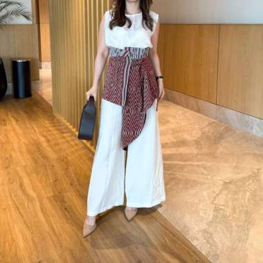 Lausboutique Obi Tenun Anna-Seri Premium Doyo mustard