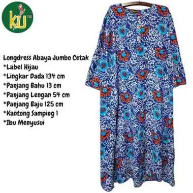 Kencana Ungu Longdress Abaya Jumbo Label hijau Longdress Abaya Jumbo Longdress Jumbo Kekinian Longdr