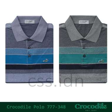 Kaos Kerah Polo Pria Crocodile 777-348 Hijau XL