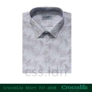 Kemeja Pria Lengan Pendek Crocodile 727-2030 Putih XL